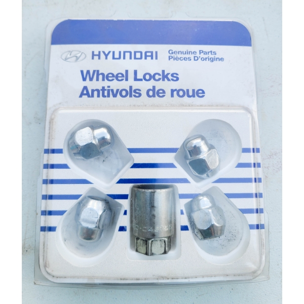 NEW HYUNDAI WHEEL LOCKS