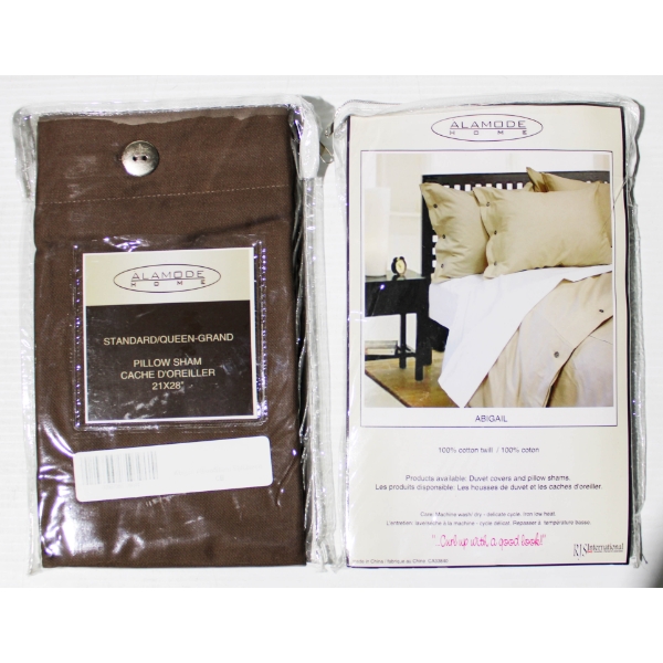 TWO NEW ABIGAIL STD / QUEEN CB PILLOW SHAMS