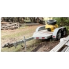 Image 3 : CUSTOM MADE 10 FT X 4 FT TRAILER - TANDOM AXLE
