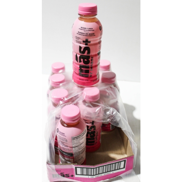 10 X 500ML MIAMI PUNCH POSITIVE HYDRATION DRINK