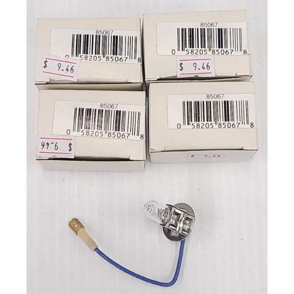4 NEW H3 LIGHT BULBS