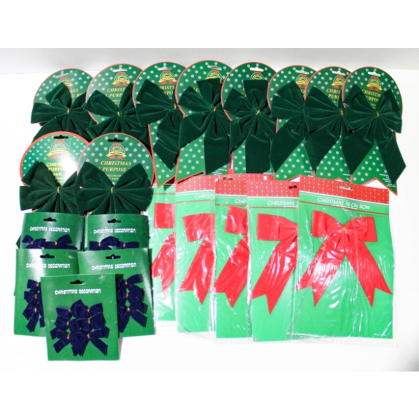 20 PKS CHRISTMAS HOLIDAY BOWS