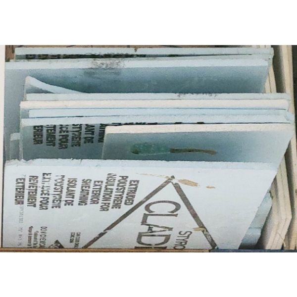 STYROFOAM EXTERIOR SHEETING INSULATION 