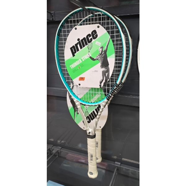 TWO PRINCE THUNDER STRIKE TENNIS RACKETS