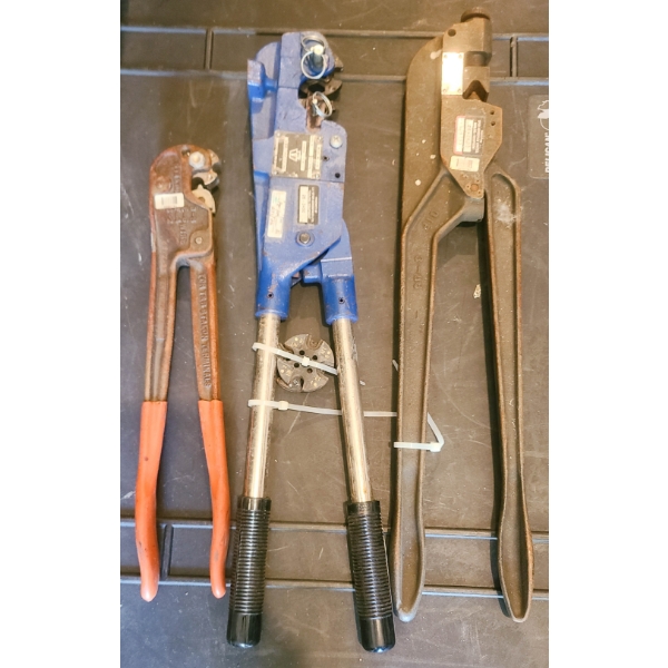 3 ASST CRIMPER TOOLS