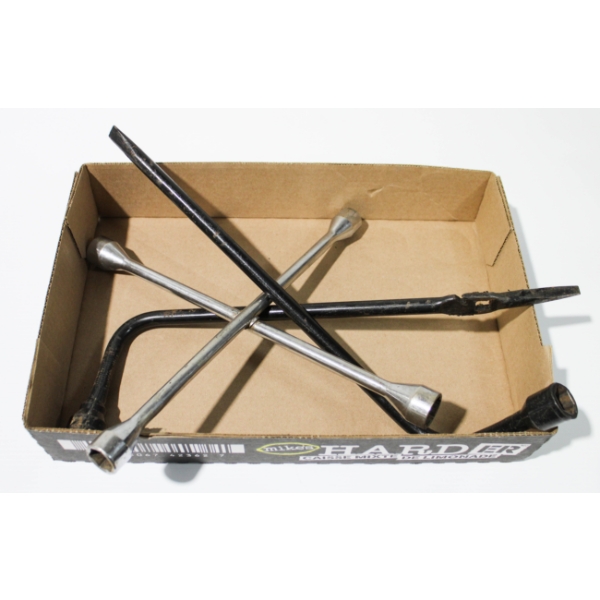 3 ASSORT. TIRE IRONS / PRY BARS