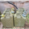 Image 1 : 20 LITRE PLASTIC MILITARY LIQUID CONTAINERS