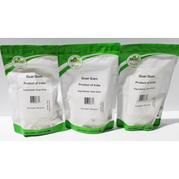 3 X 250G NEW YOGTI GUAR GUM