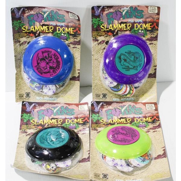 4 X 1994 POG GAME SLAMMER DOME SEALED GAMES
