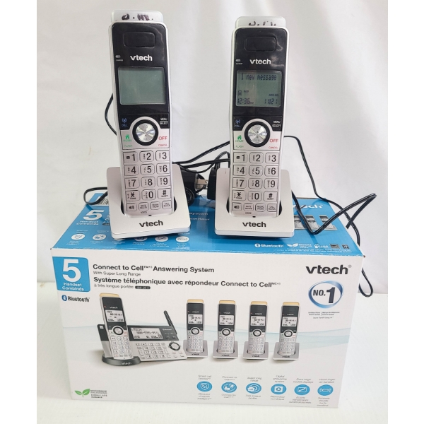 VTECH 5 HANDSET BLUETOOTH ANSWERING SYSTEM