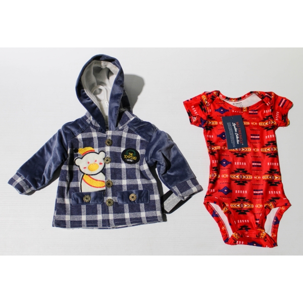 NEW ENFANT COAT & ONESIE - SIZE 6M