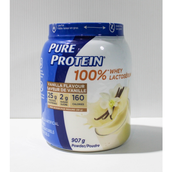 907G PURE PROTEIN VANILLA FLAVOUR POWDER