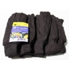 Image 1 : 12 PR G&F PRODUCTS BROWN JERSEY WORK GLOVES - SIZE XL  