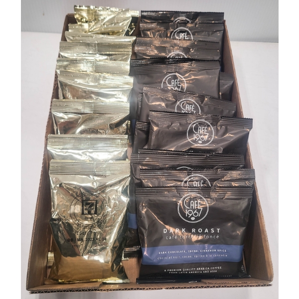 25+ ASST ROASTED COFFEE PACKETS