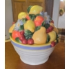 Image 1 : LIDDED DECORATIVE FRUIT BOWL