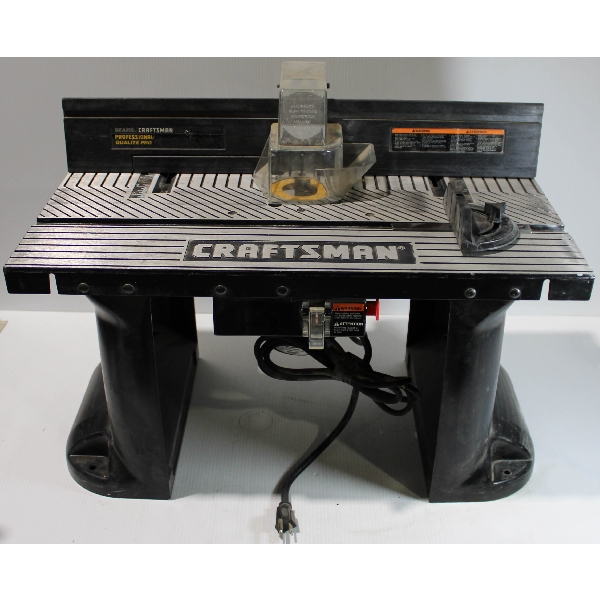 CRAFTSMAN ROUTER W/ TABLE 