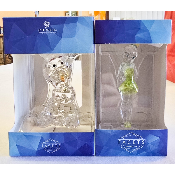 DISNEY TINKER BELL & OLAF LIGHT FRACTAL DISPLAYS