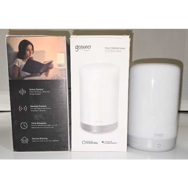 2 GOSUND SMART BEDSIDE LAMPS 