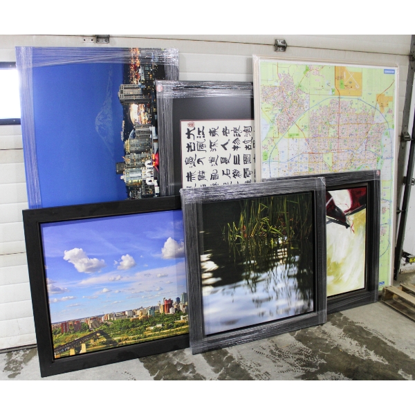 6 ALBERTA ARTIST METAL & CANVAS WALL ART PRINT COLLECTION