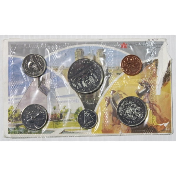 1984 CANADA PROOF MINT SEALED COIN SET