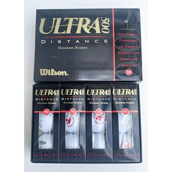12 NEW WILSON ULTRA 500 GOLF BALLS