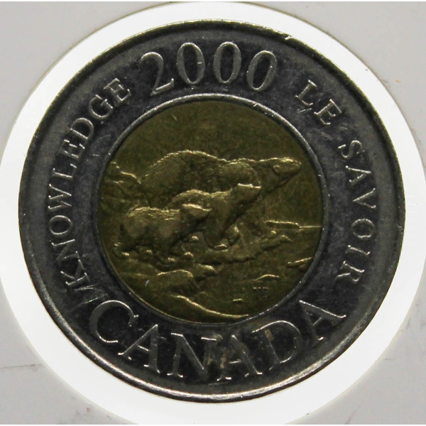 2000 CANADIAN $2 DOLLAR COIN