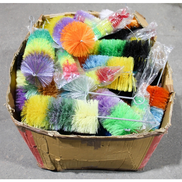 MULTICOLOR SCRUB BRUSHES - ASST. SIZES - EXTRA LRG ETC.