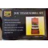 Image 1 : NEW 29PC TITANIUM DRILL SET