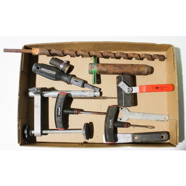 TOOLS - DEWALT MITER SAW HOLD DOWN CLAMP ETC.