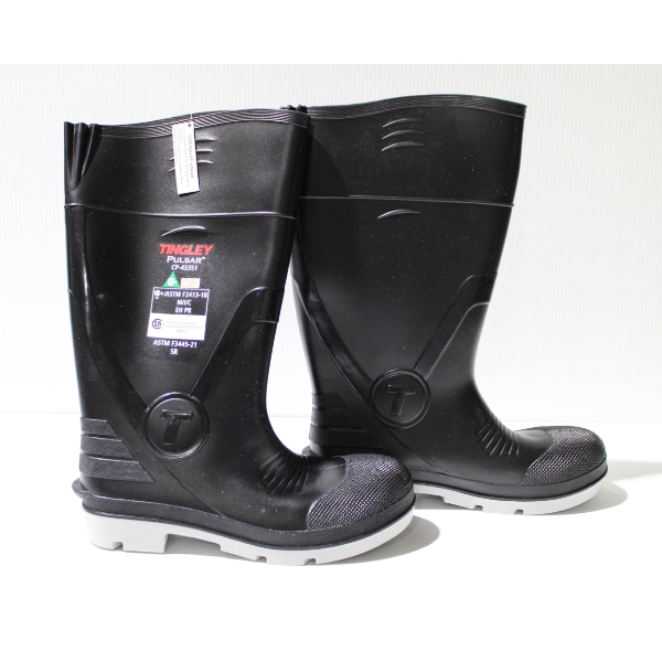NEW TINGLEY PULSAR CP-43351 SAFETY TOE KNEE BOOT