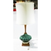 Image 1 : VINTAGE BLUE MOUNTAIN POTTERY LAMP W/ SHADE