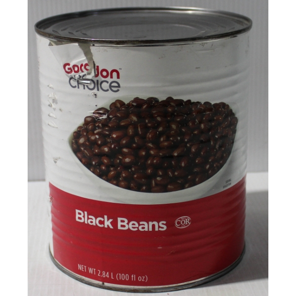 2.84L GORDON CHOICE BLACK BEANS 