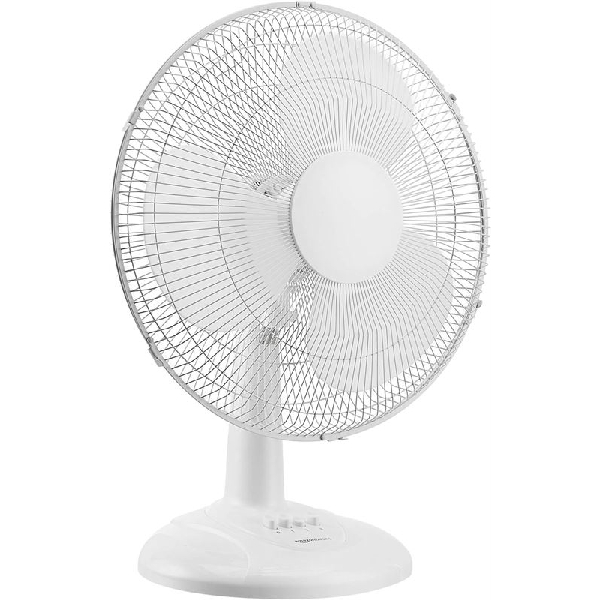 16" AMAZON BASICS OSCILLATING TABLE FAN