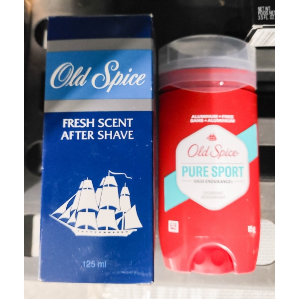 OLD SPICE MEN'S AFTER SHAVE & DEODORANT