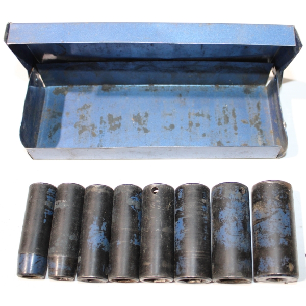 8 PC METRIC DEEP IMPACT SOCKET SET W/ METAL CASE