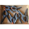 Image 1 : SIX ASSORT. TABLE CLAMPS