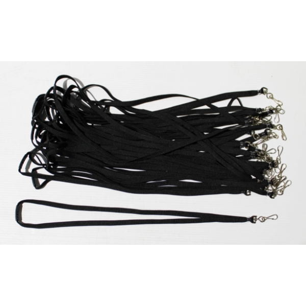 25 NEW CONVENTION STYLE LANYARDS W/ PASS CLIPS