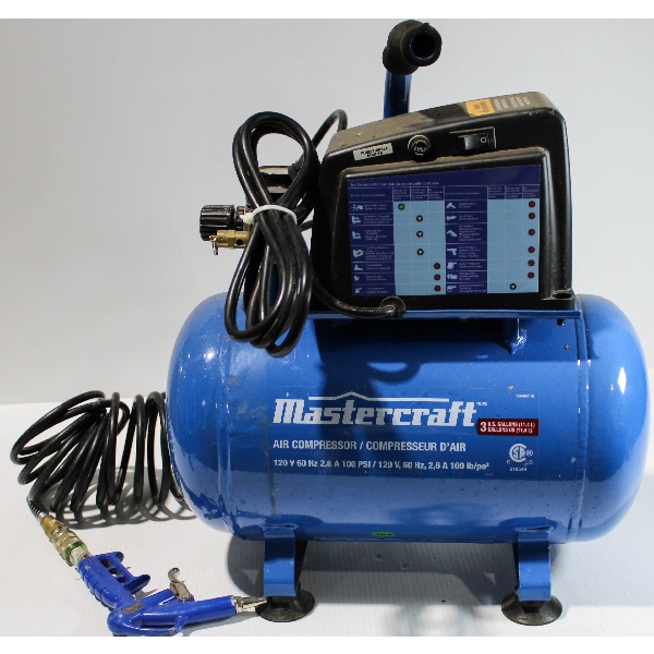 MASTERCRAFT 3 GALLON AIR COMPRESSOR 
