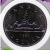 Image 1 : 1980 UNC CANADIAN VOYAGEUR DOLLAR