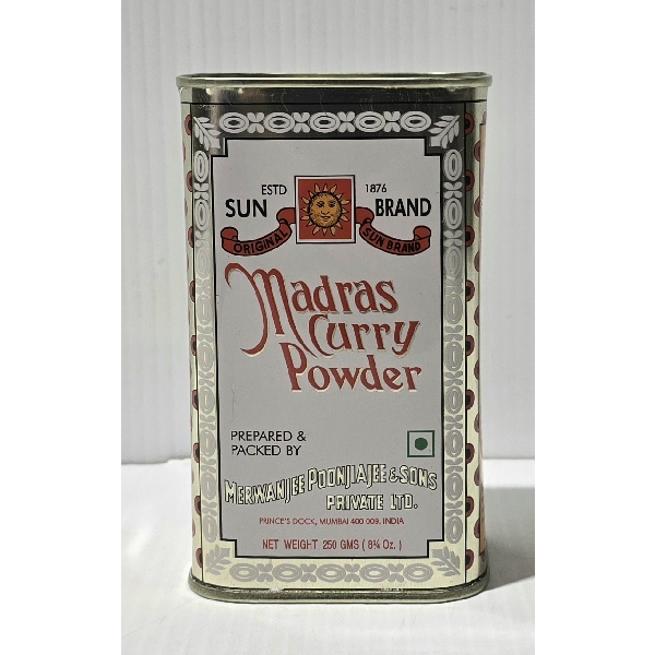 250 G SUN BRAND MADRAS CURRY POWDER SPICE