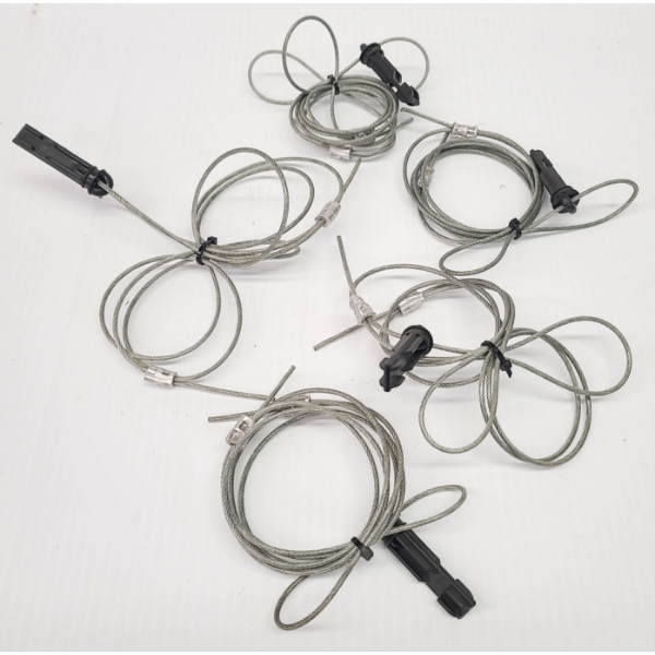 5 NEW TRAILER BREAK AWAY BRAKE CABLES