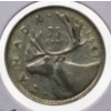 Image 1 : 1941 CANADA SILVER 25 CENT COIN