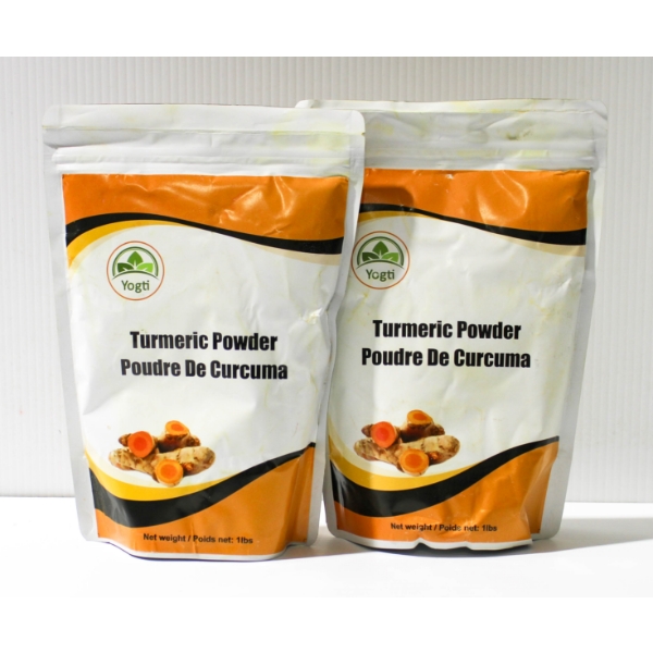 2 X 1 LBS YOGTI TURMERIC POWDER 
