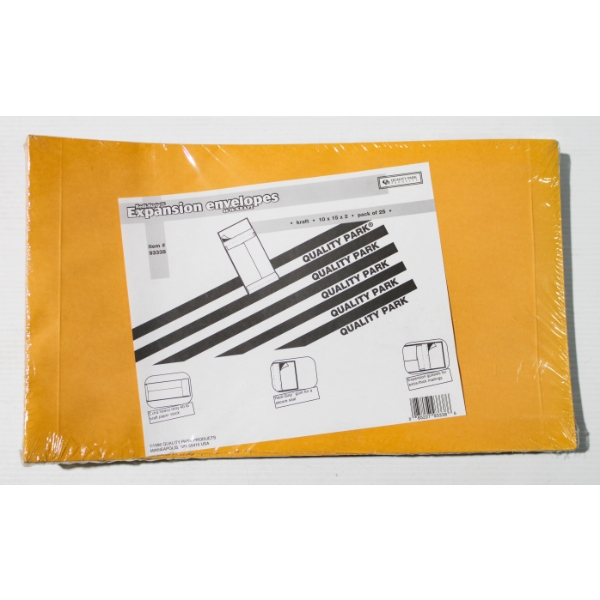 25 NEW KRAFT REDI-STRIP EXPANSION ENVELOPES -