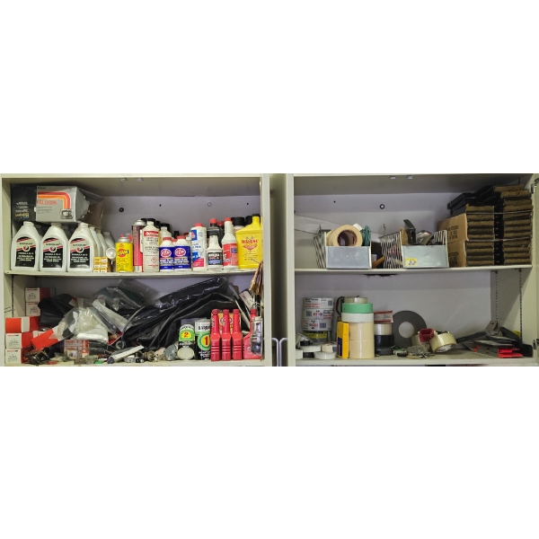 CONTENTS OF CUPBOARDS 