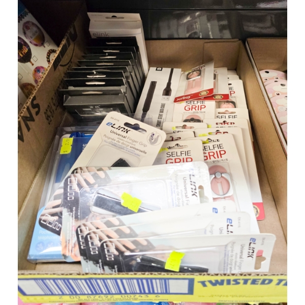 ASSORT. SELFIE GRIPS AND POWER CABLES