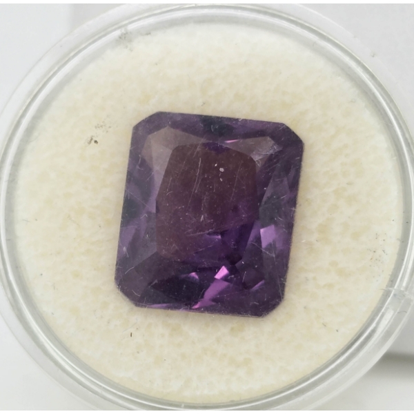 AMETHYST GEMSTONE - 14MM X 12MM