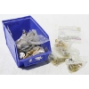 Image 1 : MULTIPLE TOILET BOWL BOLTS W/ SM PARTS BIN