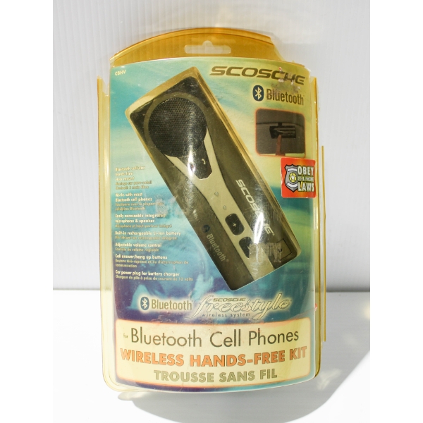 NEW SCOSCHE UNIVERSAL BLUETOOTH CELL PHONE CAR KIT