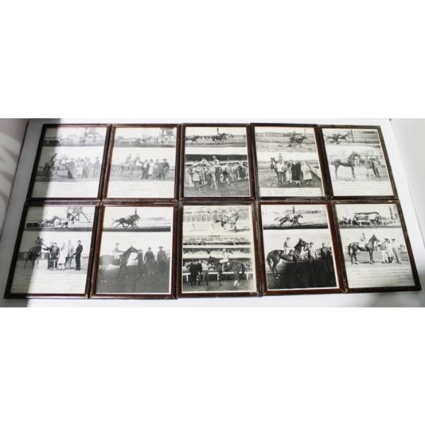 10 X 1960'S 70'S NORTHLANDS HORSE RACING WINNER PHOTO'S ETC.